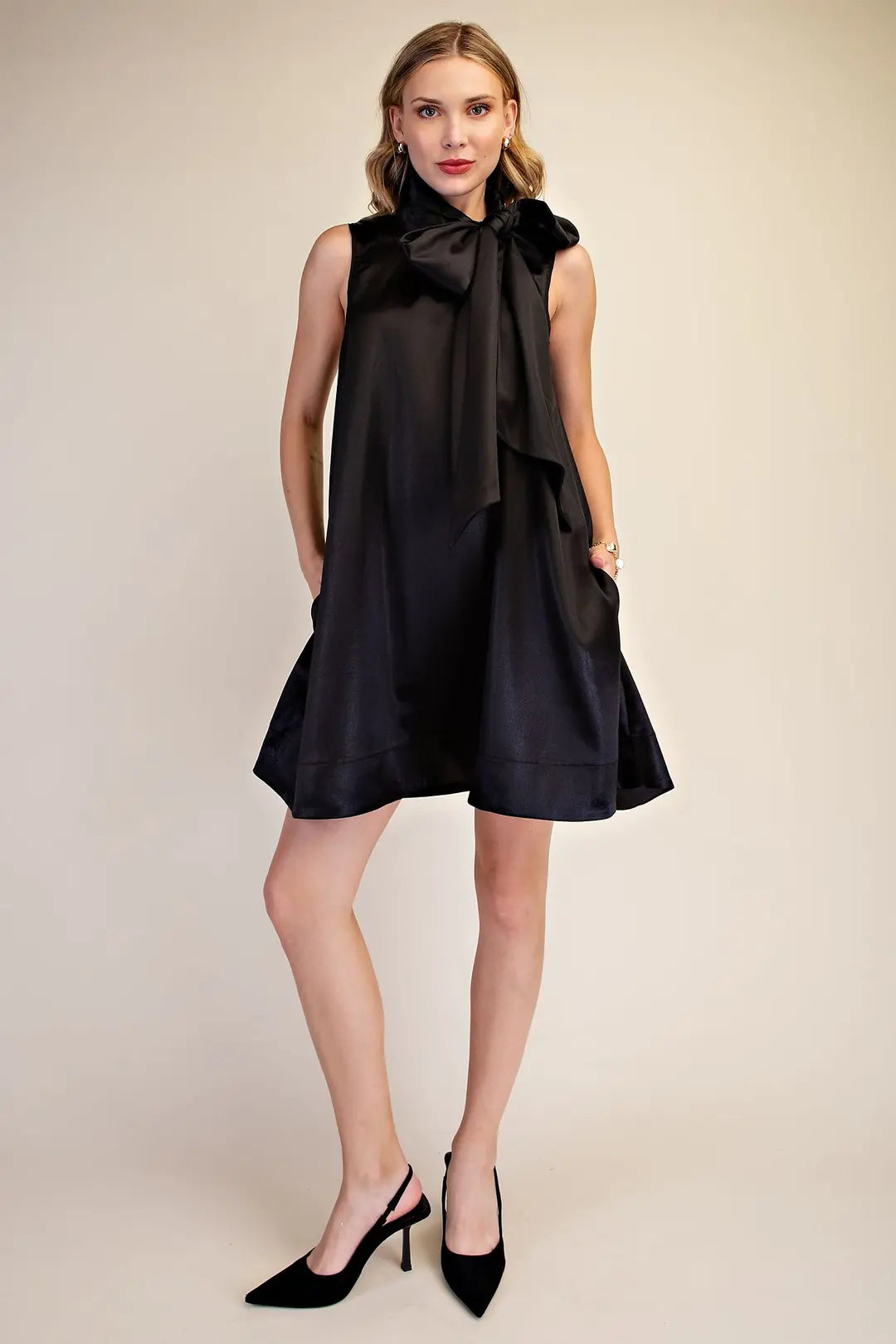 The Bow Dress in Black