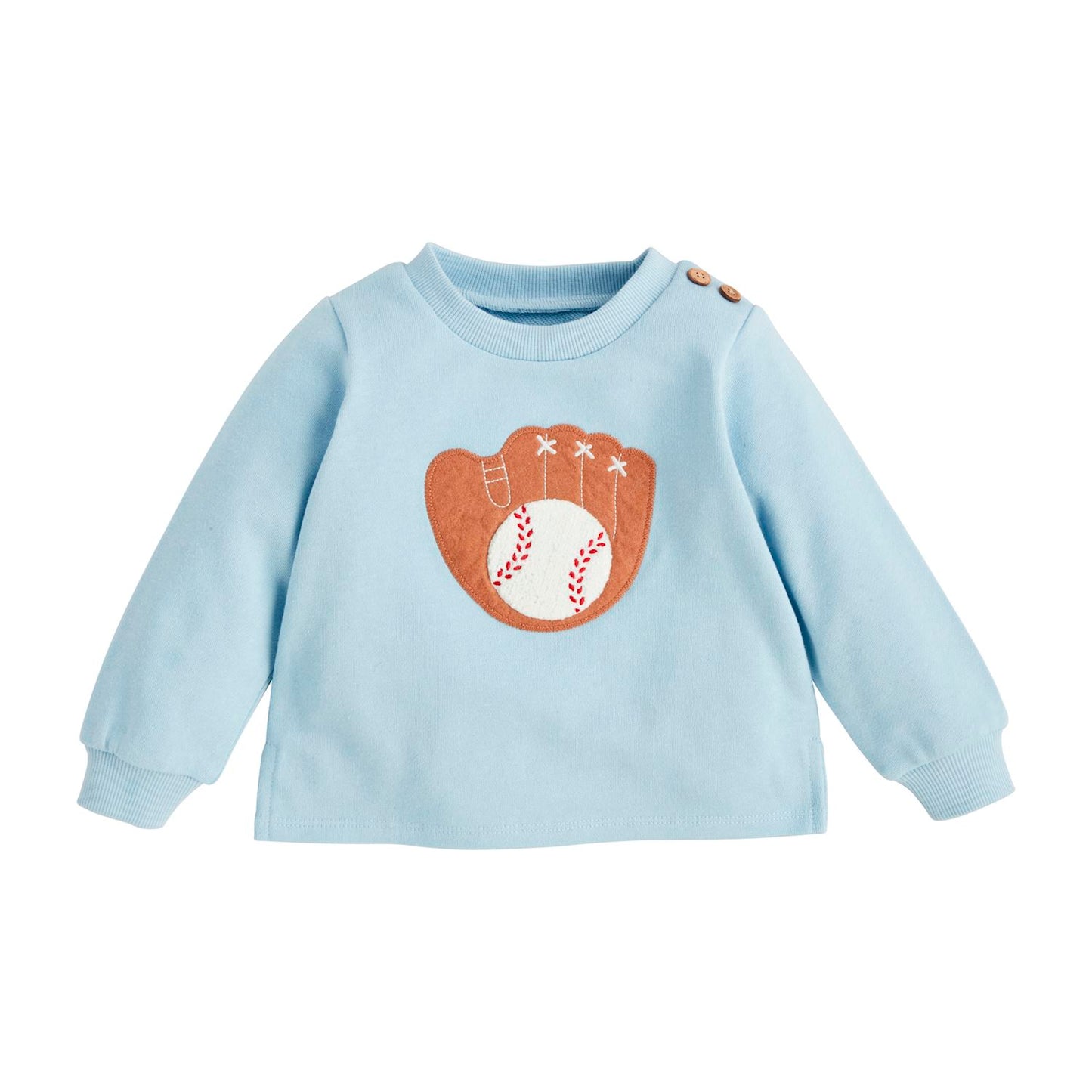 Baseball Applique Pullover