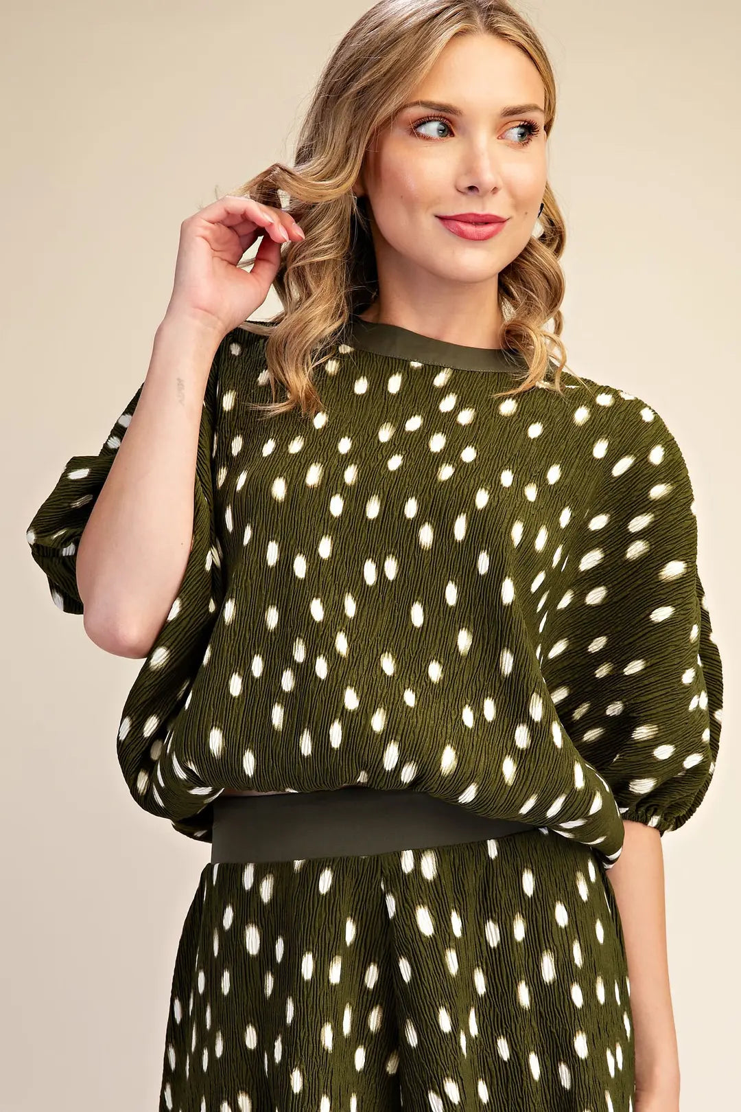 The Greenlight Top in Olive
