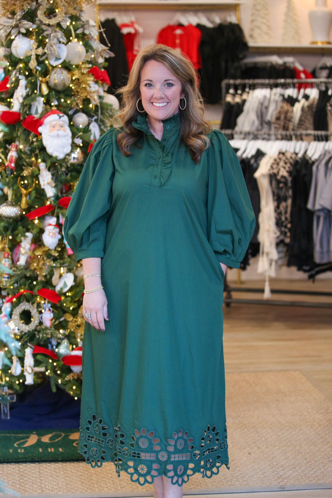 The Maeve Midi in Forrest