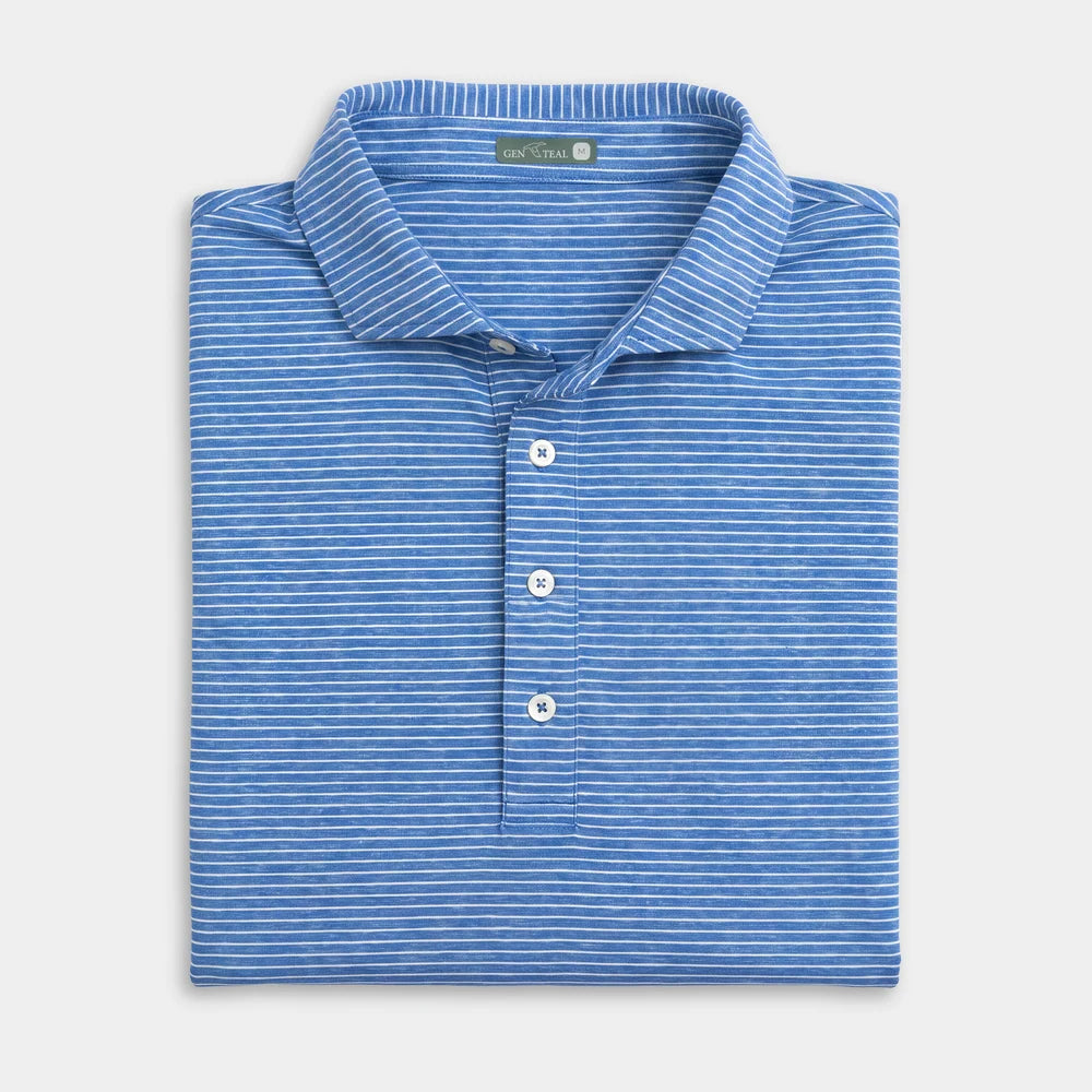 Davis Performance Polo in Royal Blue