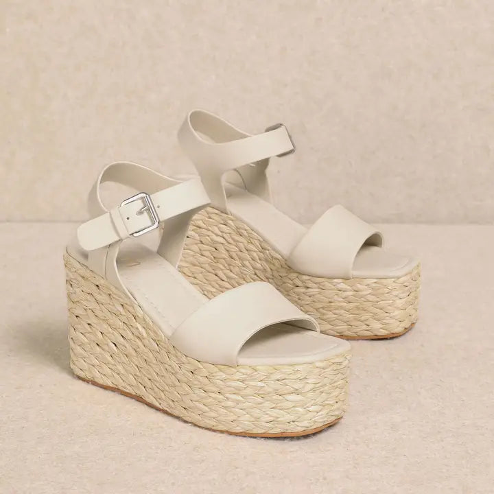 The Cannes Wedge in Ivory