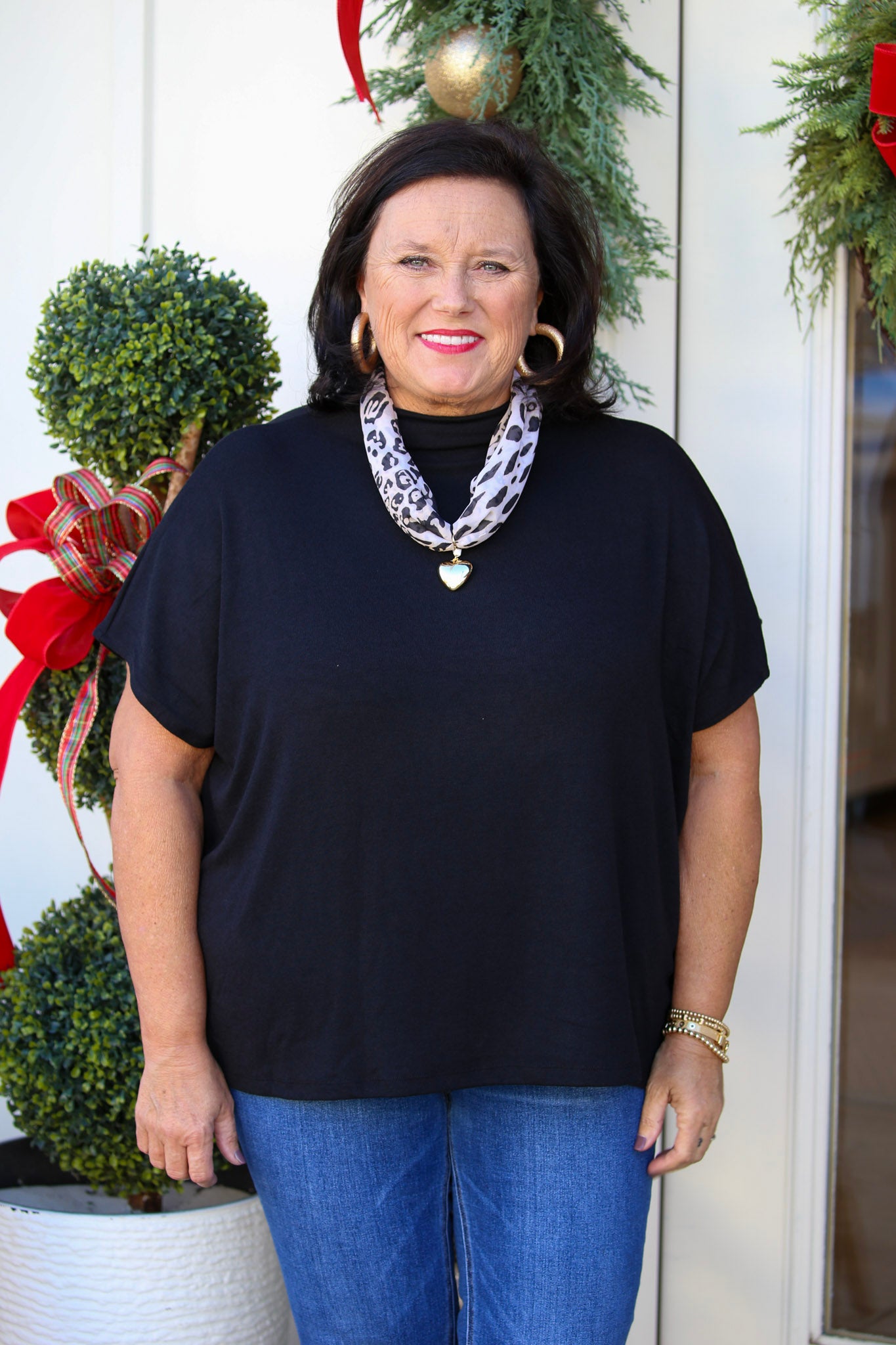 The Haven Top in Black