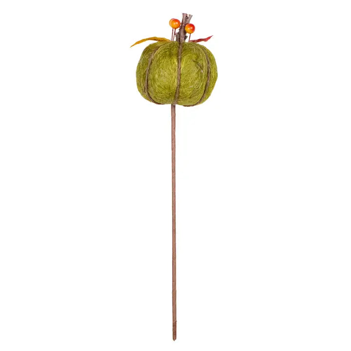 Harvest Pumpkin Stem Green 2.75x11