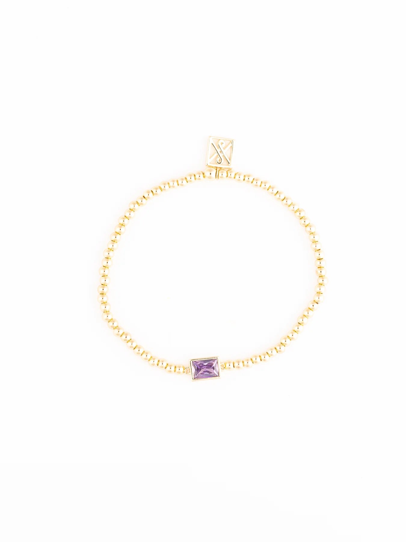 Colby Birthstone Bracelets | February