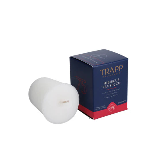 No. 75 Hibiscus Prosecco 2 oz. Votive Candle