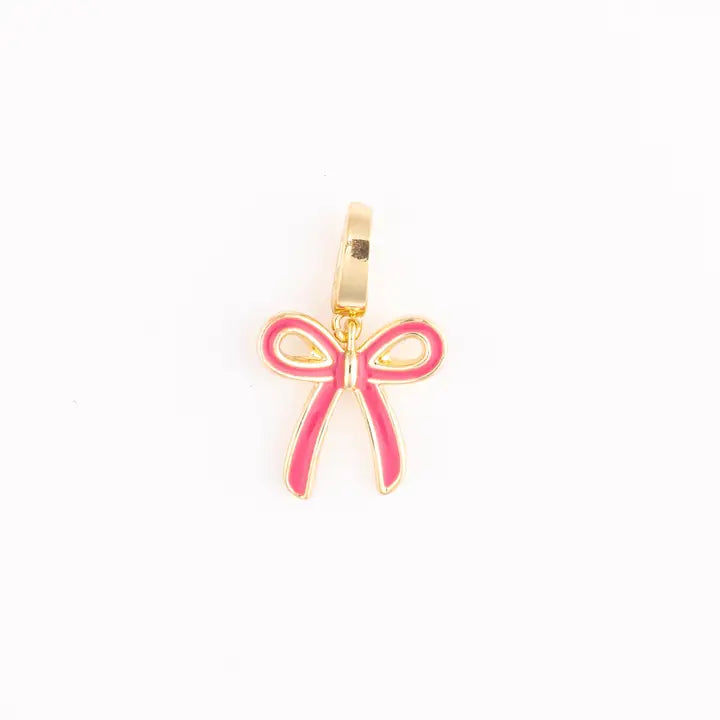 Charm Luxe Pink Bow