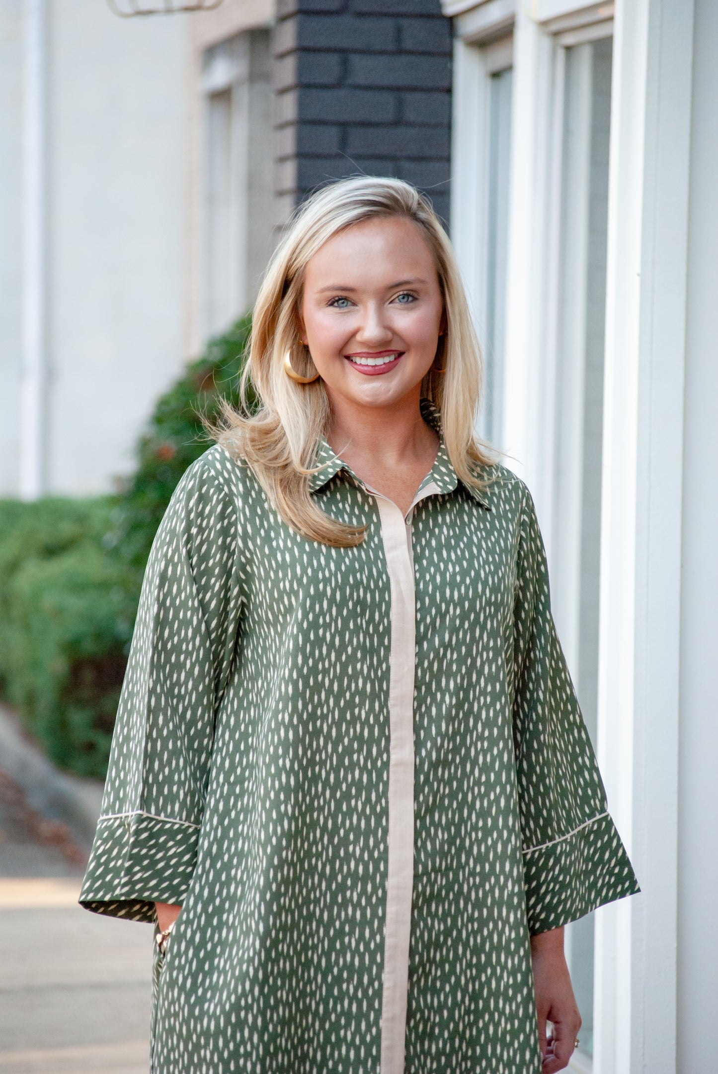 The Marlowe Dress in Olive
