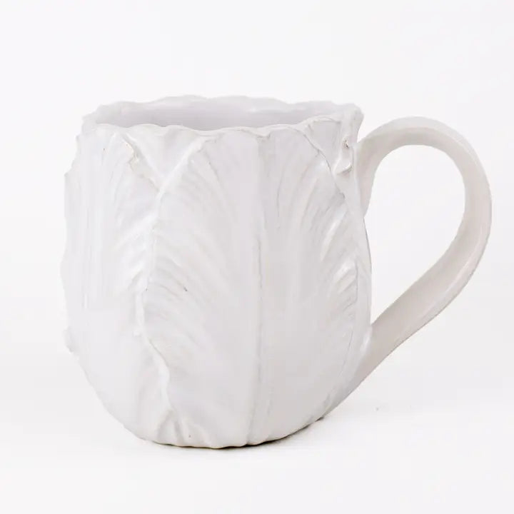 Embossed Tulip Coffee Mug