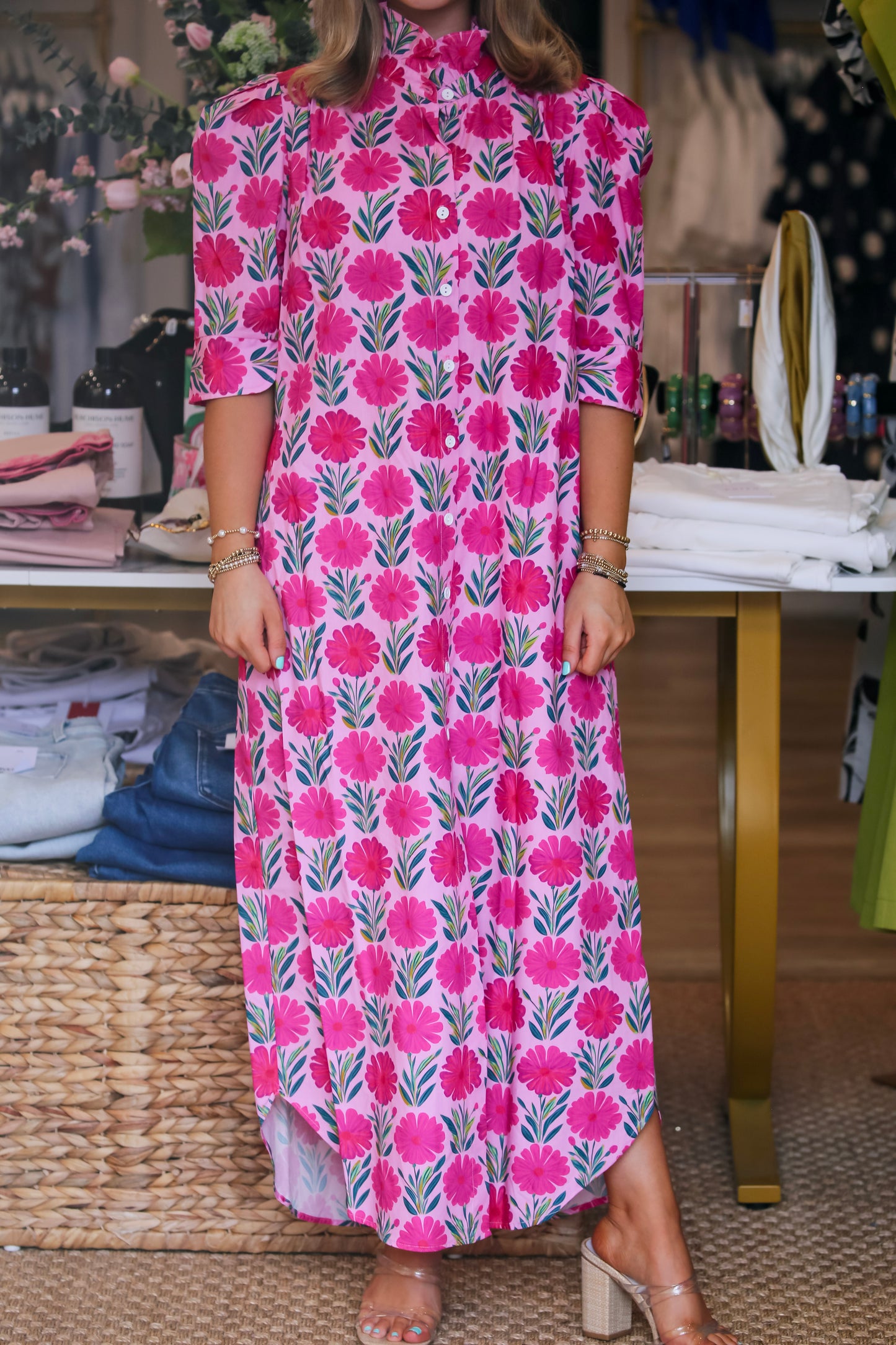 Nina Dress-Frolicking Daisies