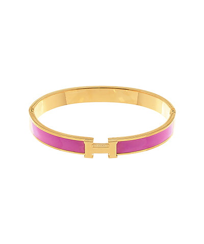 The Amora Bangle in Fuchsia