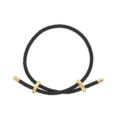 Leather Bracelet-Black