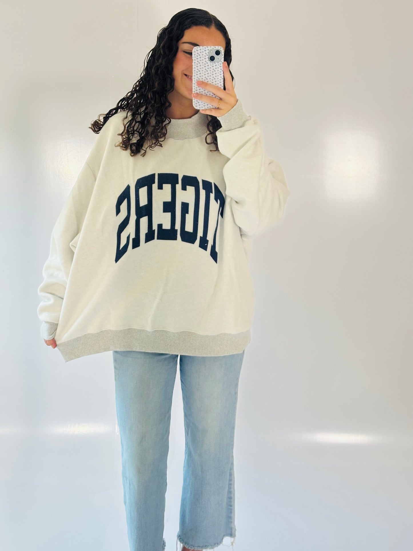 War Damn Mock-Neck Sweatshirt