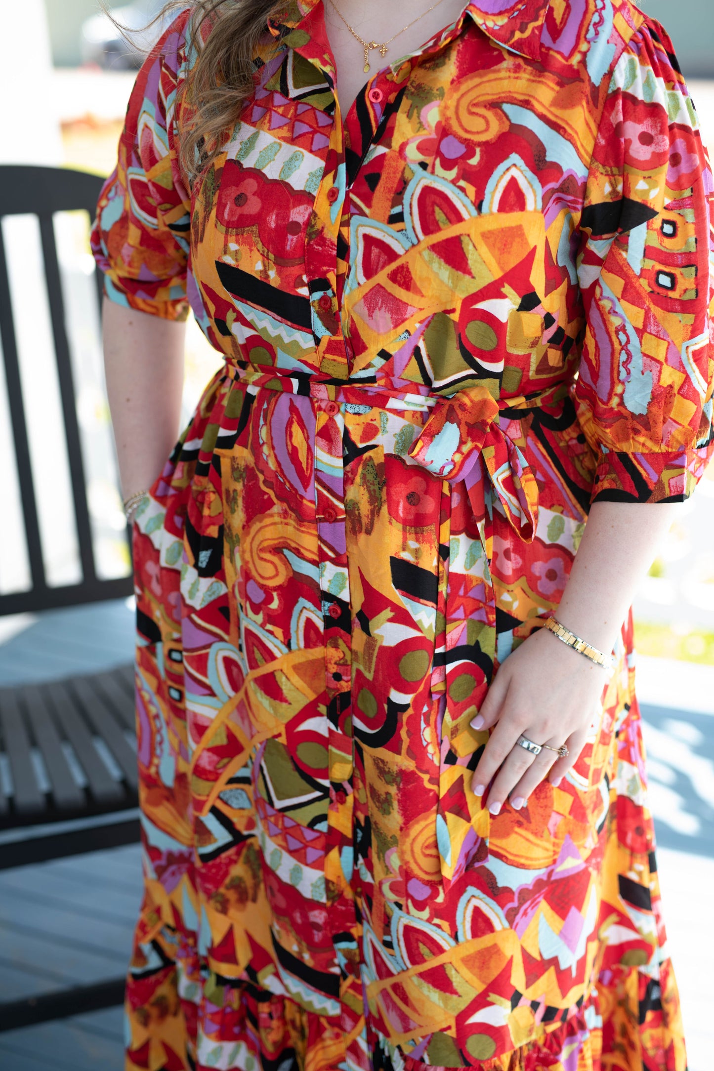 The Caden Midi Dress