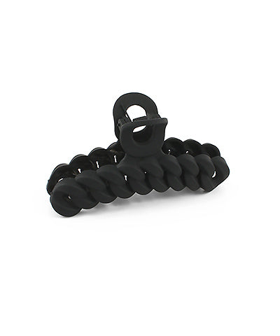 Chain Pattern Jaw Hair Clip-Black