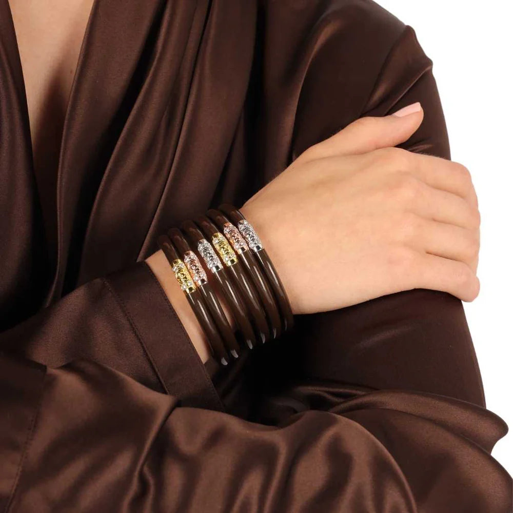 Chocolate Three Kings All Weather Bangles® (AWB®) - Chocolate
