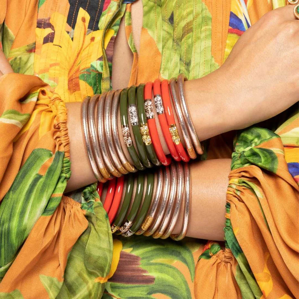 Coral Three Kings All Weather Bangles® (AWB®) - Coral