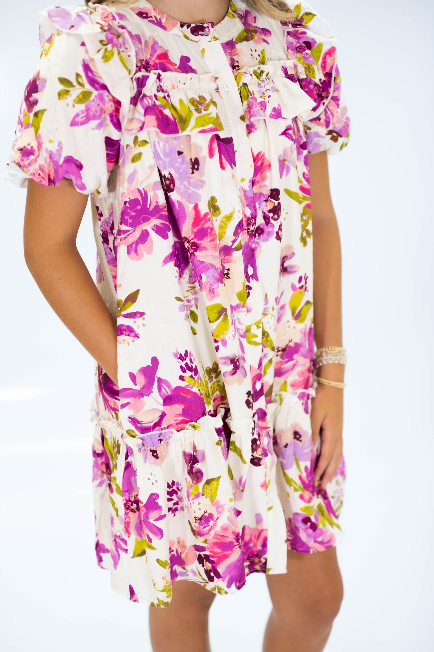 The Bloom & Ruffle Dress