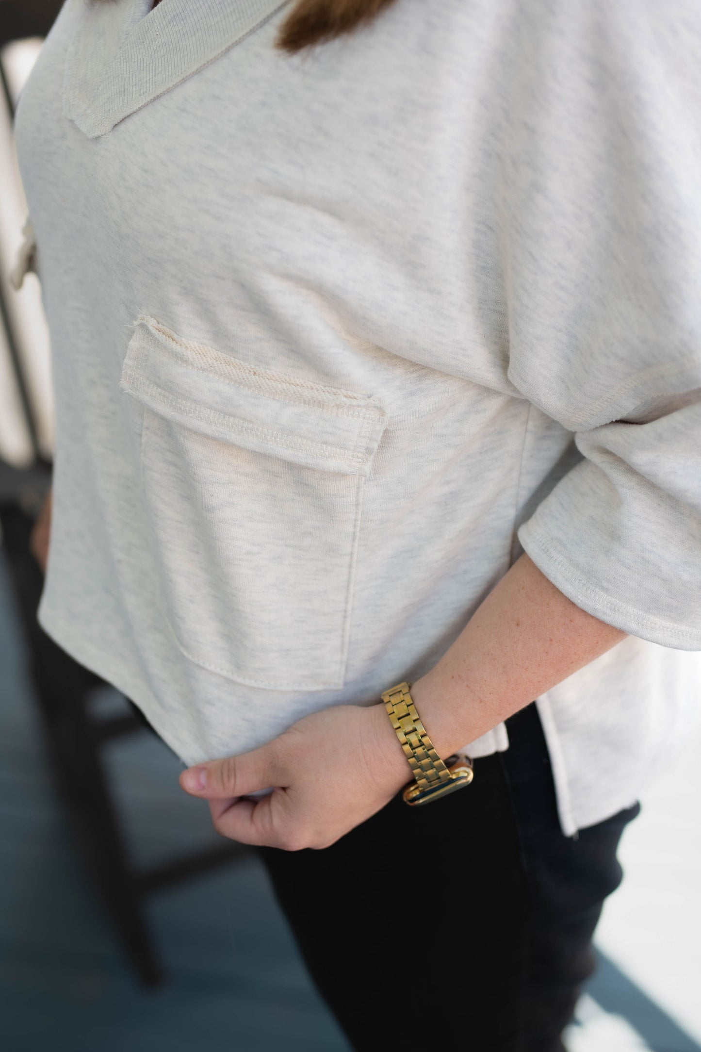 The Luna French Terry Top