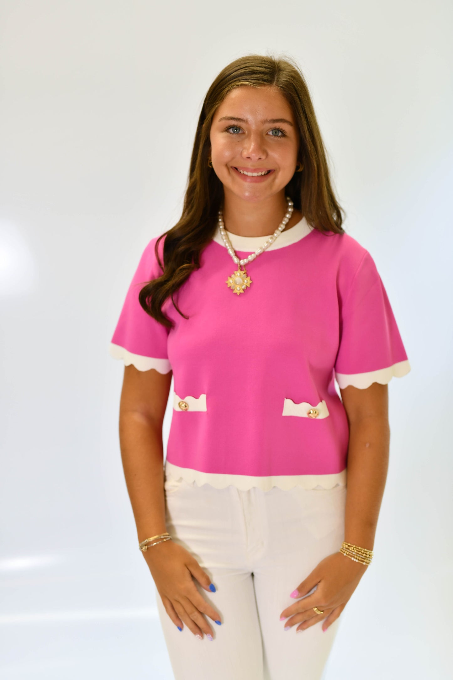 The Berry Luxe Top