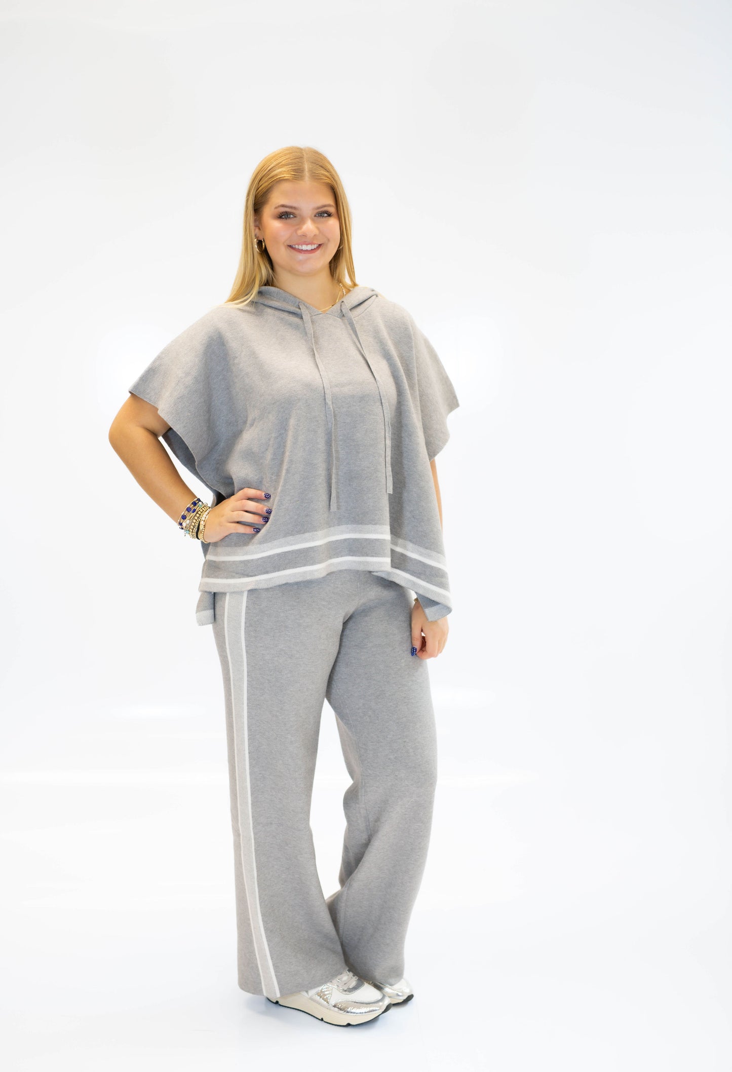 The Sideline Chic Set-Grey