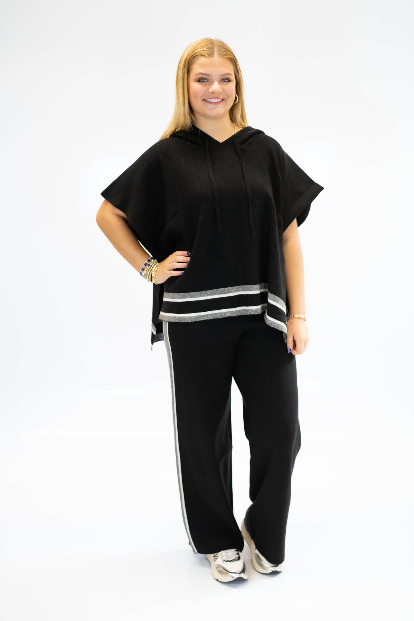 The Sideline Chic Set-Black