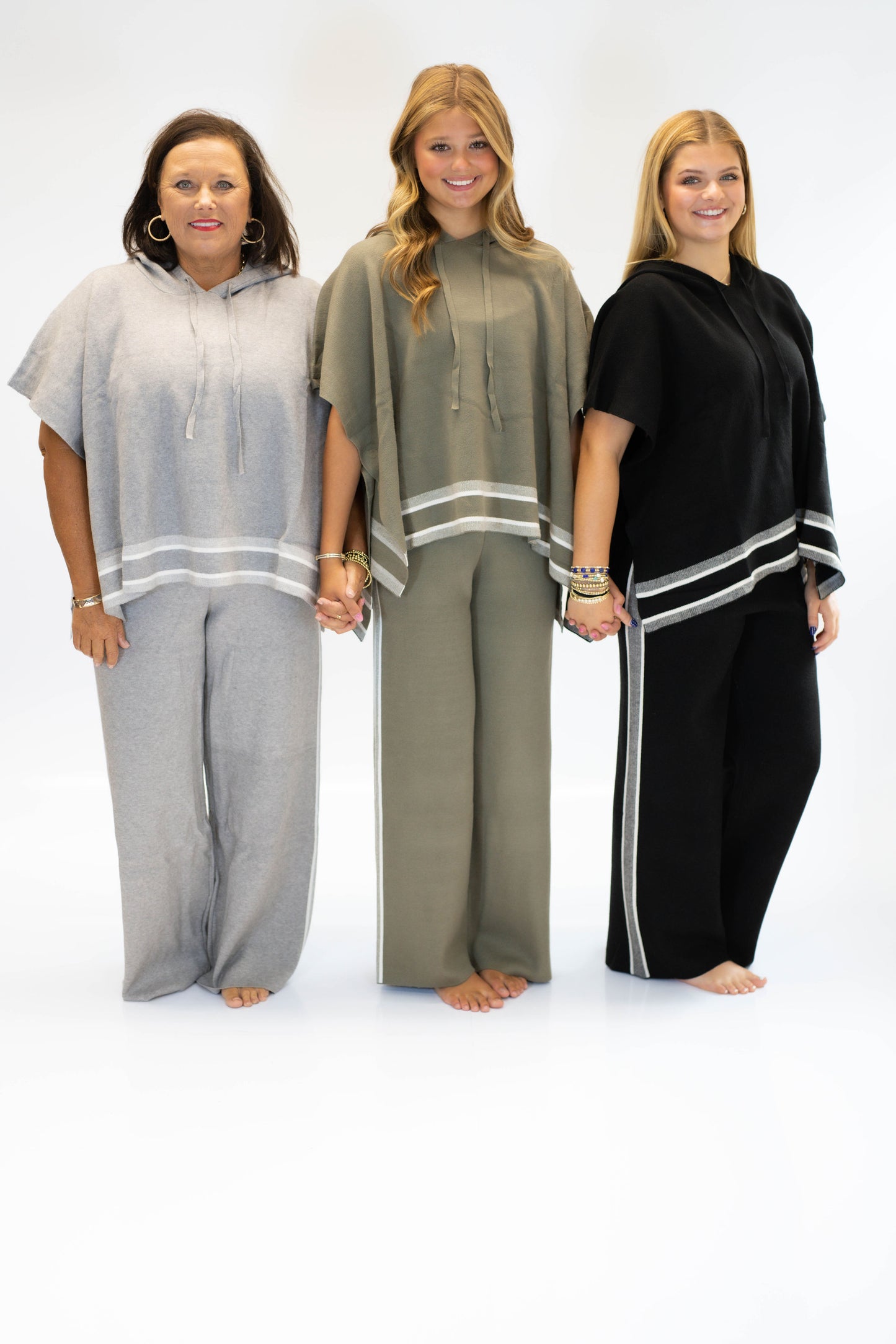 The Sideline Chic Set-Black