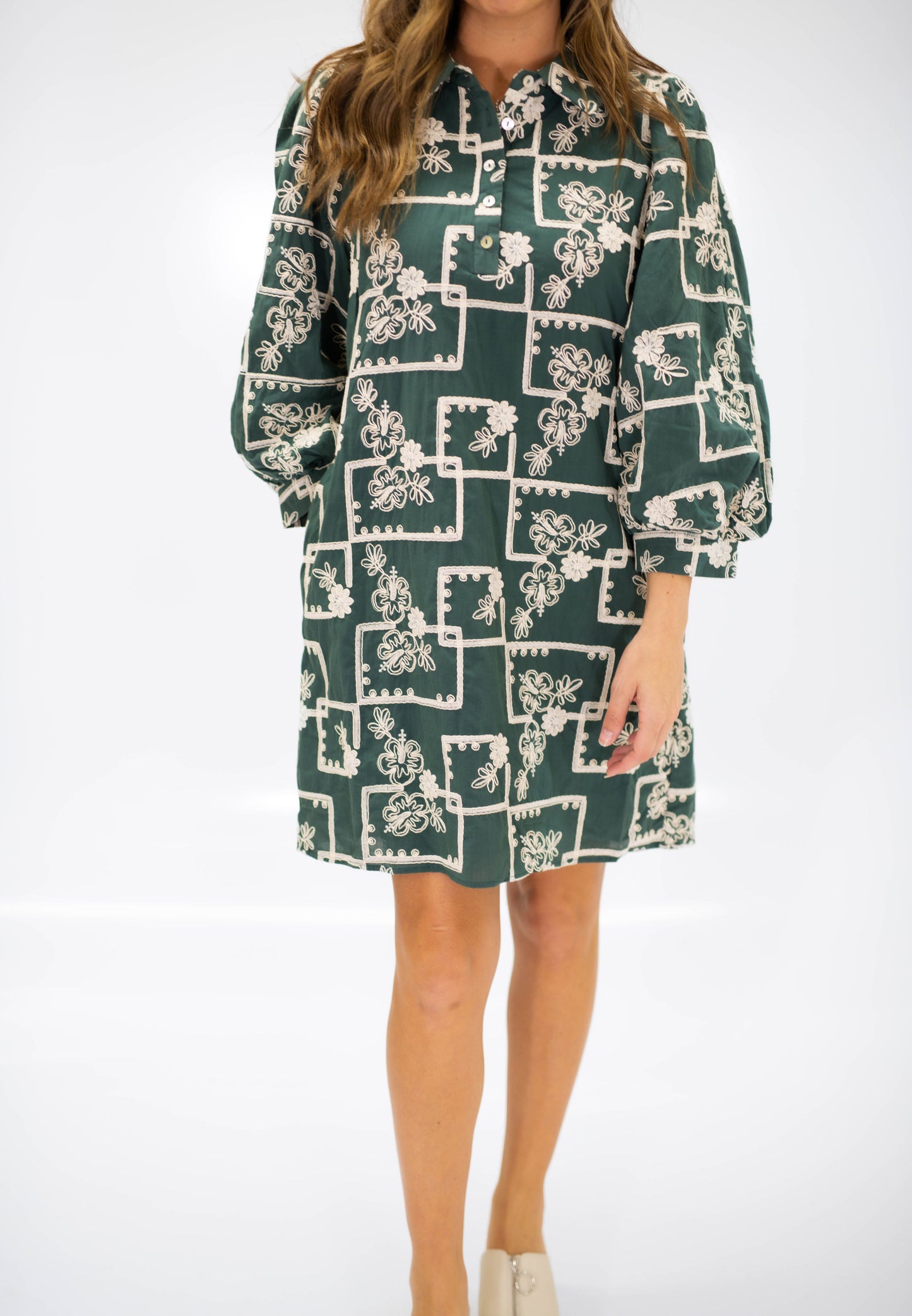 The Hunter Embroidered Dress