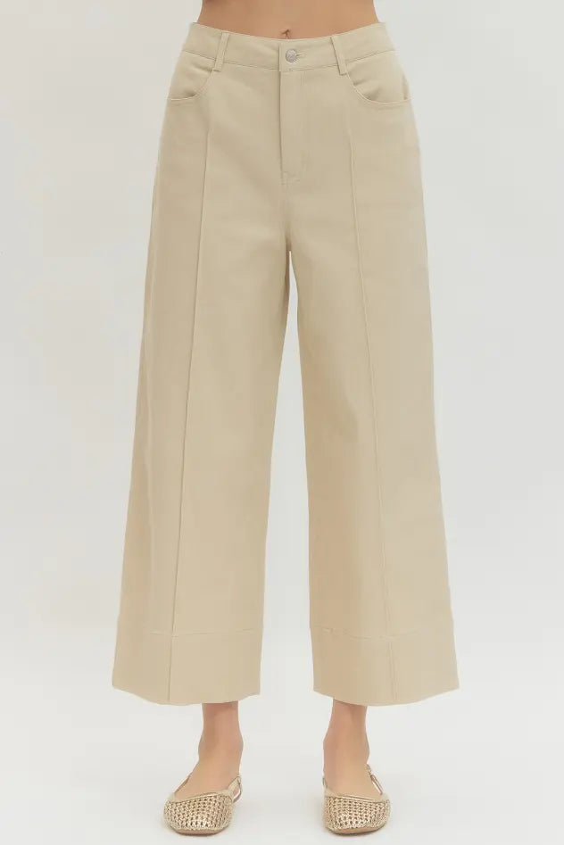 The Dracy Pants in Tan