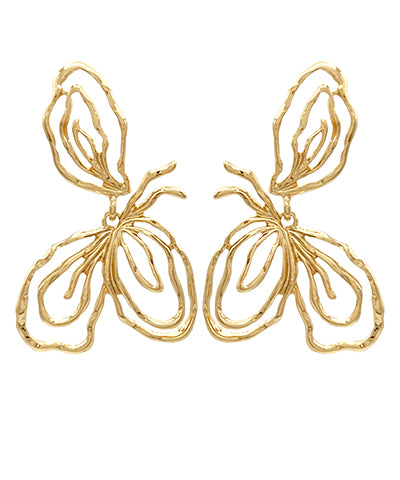 Butterfly Layered Earrings