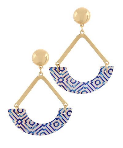 Linked Santorini Earrings