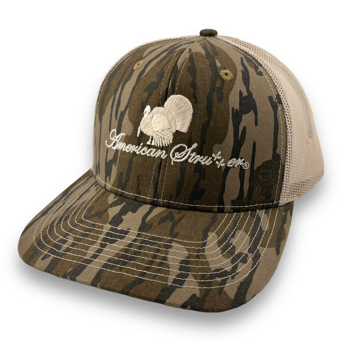 'Flatline' Snapback Hat-Bottomland