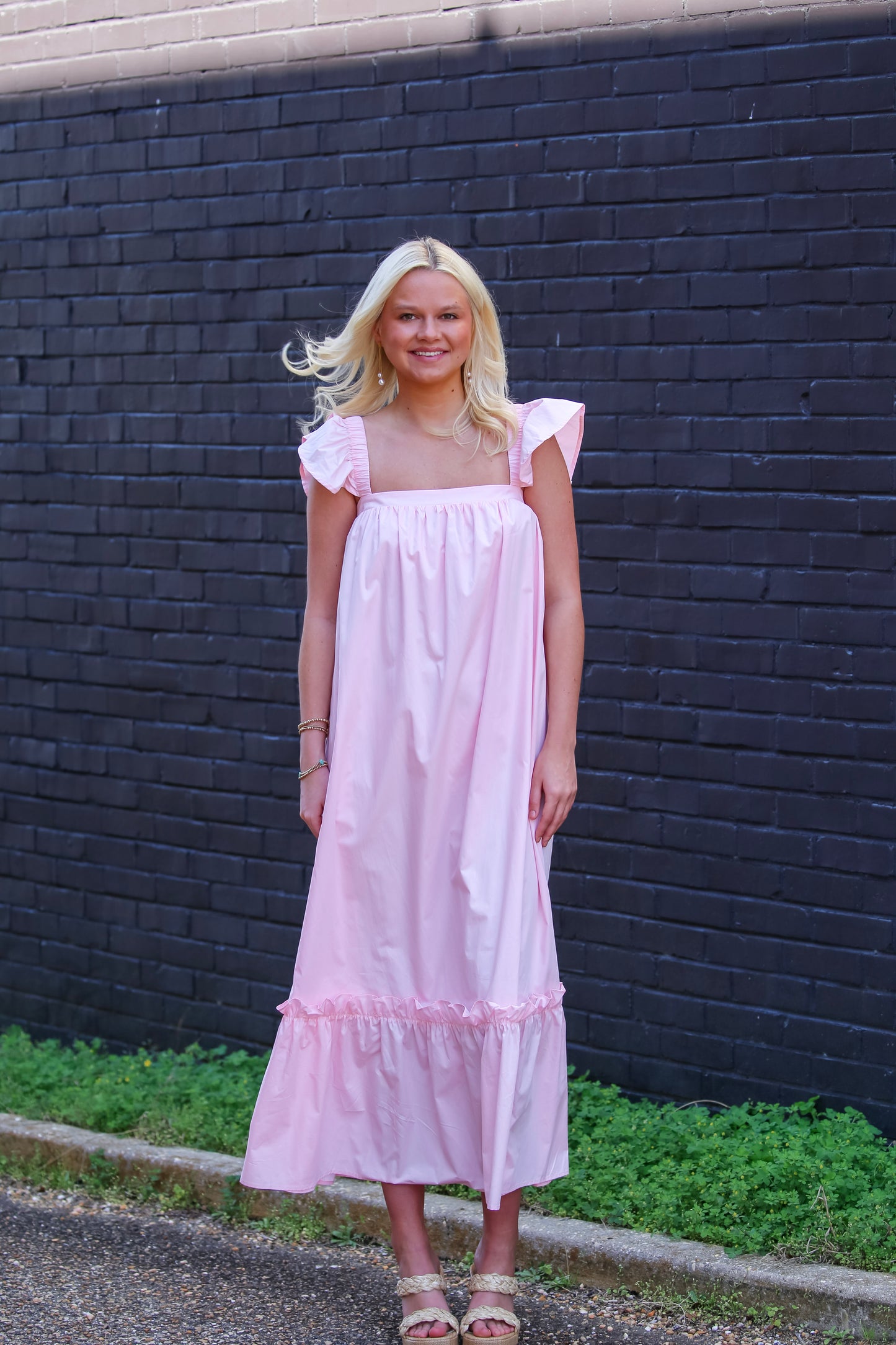 The Sweet Breeze Dress-Pink