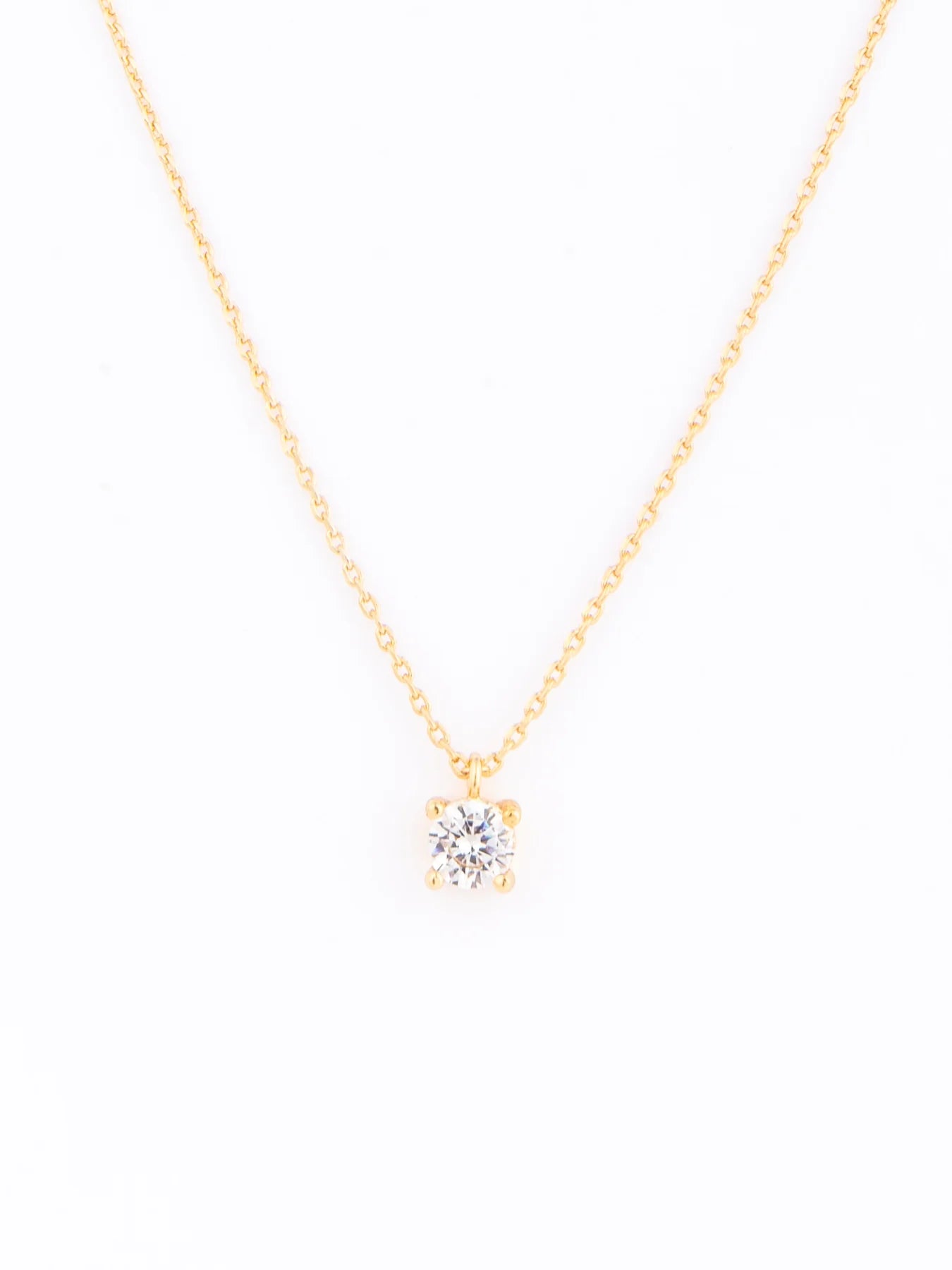 MM Girl Birthstone Necklace-April