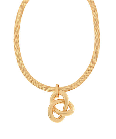 Bold Love Knot Necklace