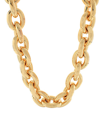Chunky Oval Chain Necklace