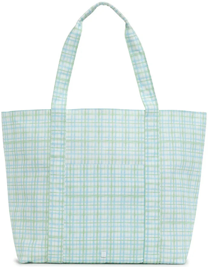 Green Classic Plaid Jumbo XL Tote