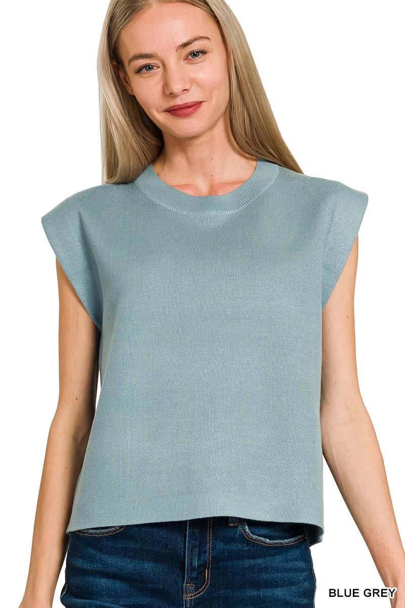 Viscose Sleeveless Sweater-10 Colors