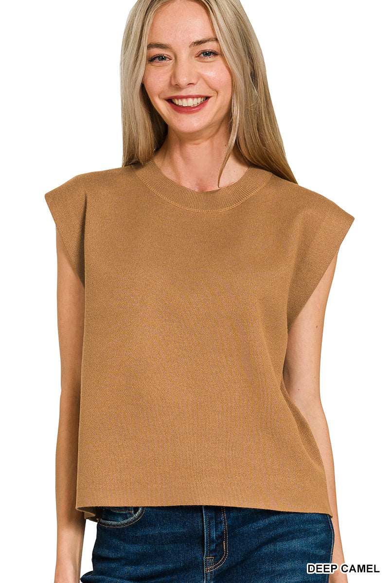 Viscose Sleeveless Sweater-10 Colors