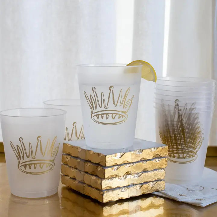 La Couronne Party Cups Frosted
