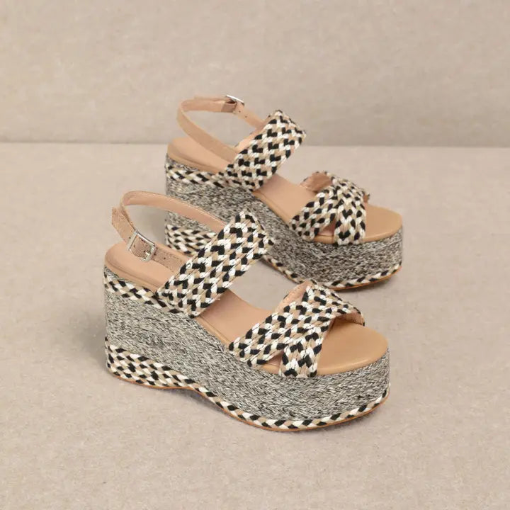 The Dolce Wedge in Black