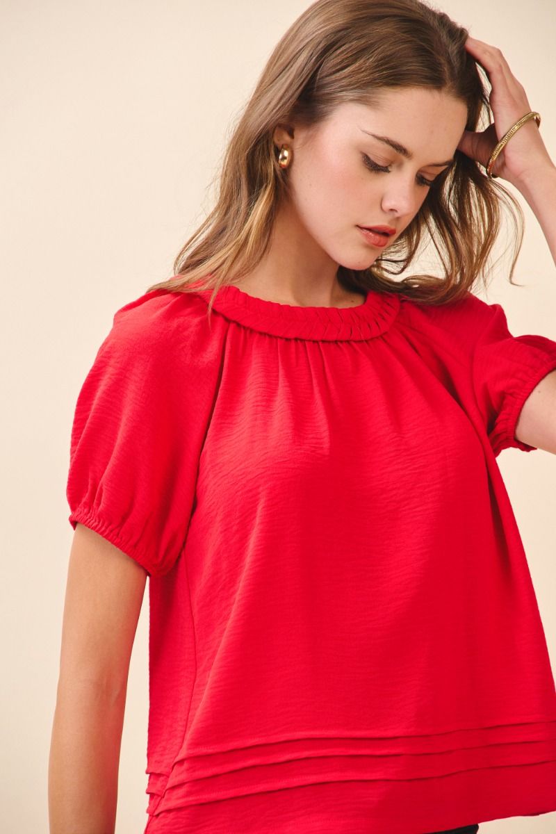 The Tide Top in Red