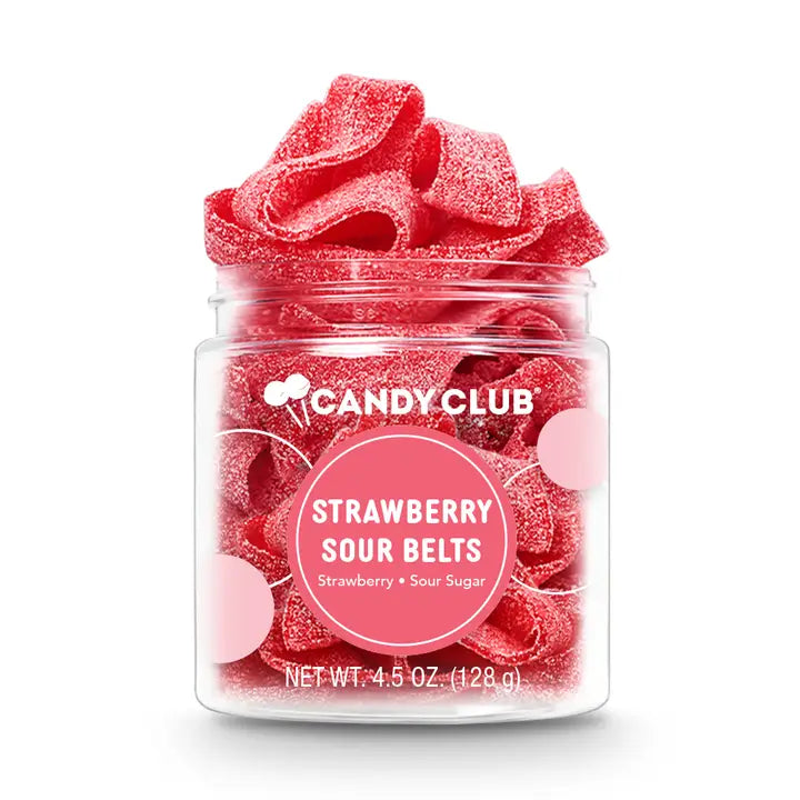 Candy Club Strawberry Sour Belts