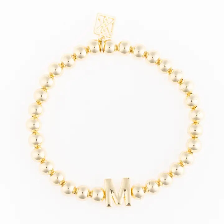 Meredith Initial Bracelet-M