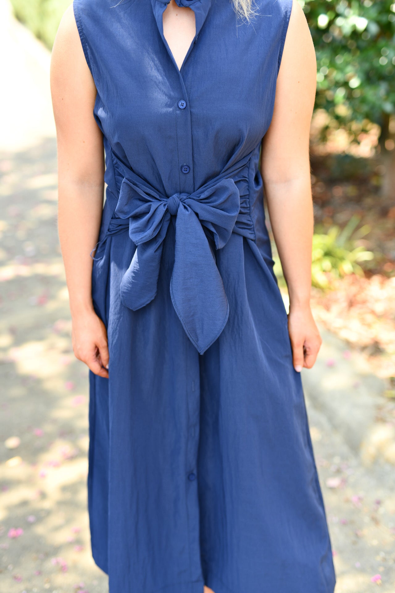 Classic Confidence Dress in Navy