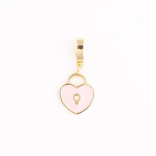 Charm Luxe Pink Heart Locket
