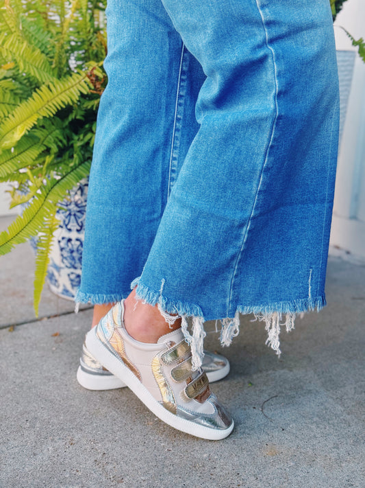 The Lizzie Metallic Sneaker