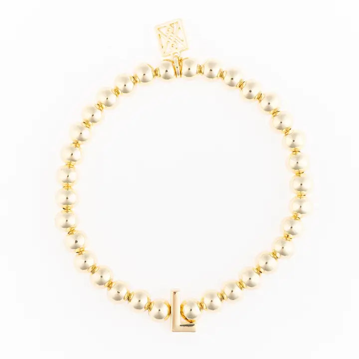 Meredith Initial Bracelet-L