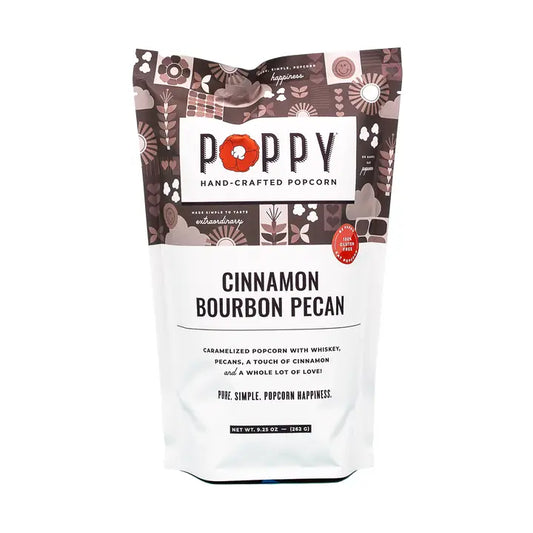 Poppy Cinnamon Bourbon Pecan Popcorn