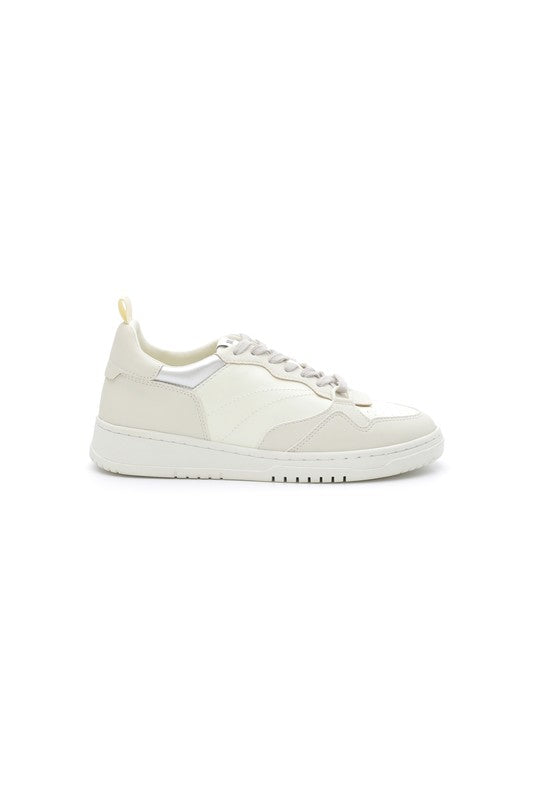 The Paige Sneaker in Ivory